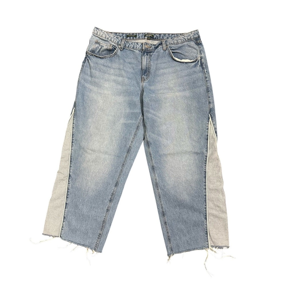 Wild Fable Retro Mid Rise 90's Relaxed Straight Jeans‎ Light Wash Women's 16W